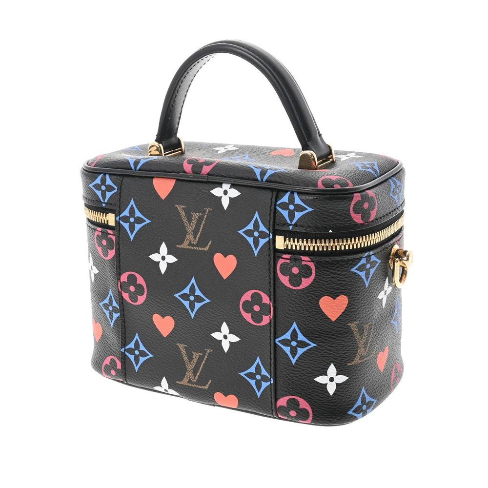 Louis Vuitton Vanity On Handbag Monogram Canvas Noir Black Game